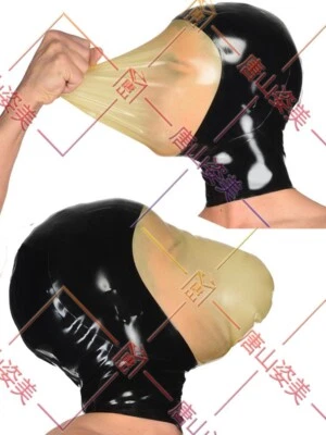 910 latex gummi mask breath space small front hole latex party werar 0.4mm - Image 1 of 3