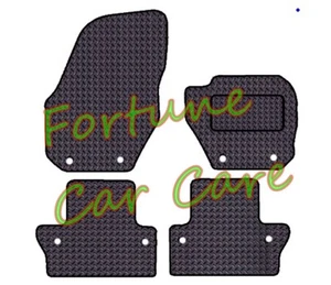 FOR VOLVO V60, S60 Auto with CLIPS 2010-2018 TAILORED RUBBER MATS in 3MM & 5MM - Picture 1 of 10