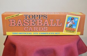 Custom Made 1979 TOPPS Baseball Card Set Storage Box