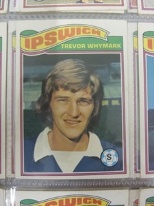 1978/1979 Ipswich Town - Card No.157) Trevor Whymark  - Topps Chewing Gum Trade
