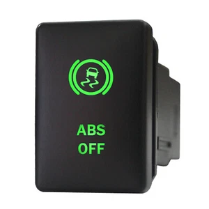 ABS OFF 9B83G Push switch 12V LED green For Toyota Tundra Sequoia ON-OFF Yaris - Bild 1 von 1