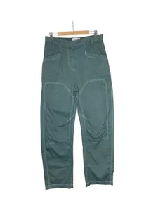 Oroton Green Cargo 100% Cotton Pants | Size AU/ UK 14 US 10 | RRP $500 - Picture 1 of 4