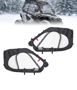 KEMIMOTO Cab Enclosure Upper Doors Compatible with 2022-2025 Polaris RZR 200 - Picture 1 of 8