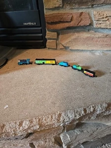 Vintage Galoob Micro Machines Train Set  - Picture 1 of 8