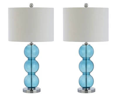 JONATHAN Y Lighting JYL1070 Bella 1 luz 27" altura LED buffet - Azul - Imagem 1 de 4