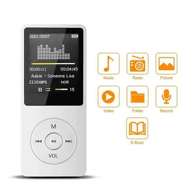 Lettore MP3 Sport All'Aria Aperta Fitness Mini Walkman Supporto Mp4/Mp3 Lettore  - Immagine 1 di 4
