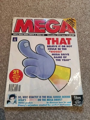 Mega Magazine November 1993 Sega - Image 1 of 4