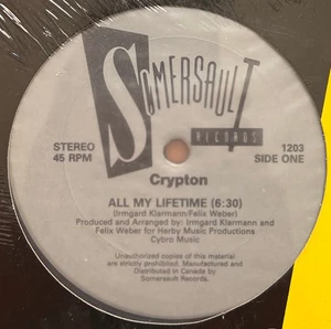 Crypton - All My Lifetime (12") (Mint (M)) - 3119500608 - Picture 1 of 1