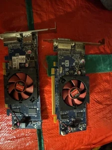 (2) AMD Radeon HD 6450 ATI-102-C26405 Graphics Video Card Dell HP - Picture 1 of 3