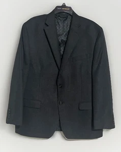 MINT RALPH LAUREN RL 44 s CHARCOAL GRAY BLAZER JACKET RAYON 2 BUTTON - Picture 1 of 5