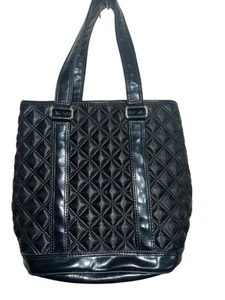 Marc Jacob’s Black Quilted Tote Shoulder Bag Silver Hardware - Picture 1 of 5