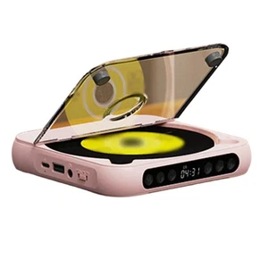 Portable Bluetooth-Compatible CD Player with LCD Screen & 2000mAh Battery - Afbeelding 1 van 16
