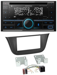 Kenwood CD 2DIN DAB USB MP3 Bluetooth Autoradio für Iveco Daily (ab 2014) - Bild 1 von 7
