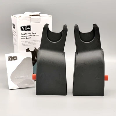 ABC Design Adapter Babyschale | Kinderwagen Autositz | Maxi Cosi Kiddy Cybex TOP - Bild 1 von 4