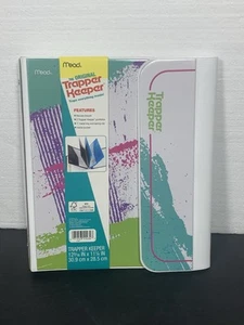 Trapper Keeper Binder Portfolio Mead NEW Paint Splash - Picture 1 of 6