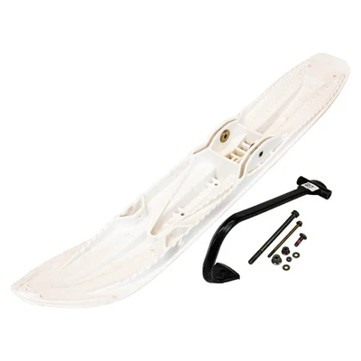 Polaris OEM Gripper Ski White, 2877679-570 - Image 1 of 4