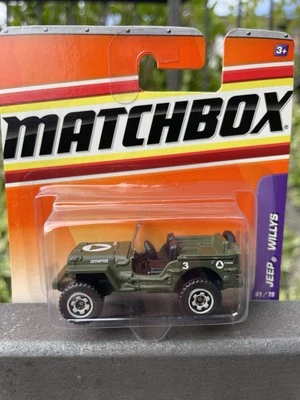 MATCHBOX 1:64 Jeep Willys Nuova  - Immagine 1 di 4