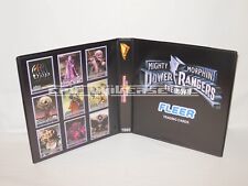 Custom Made 1995 Fleer Mighty Morphin Power Rangers Trading Card Album Binder