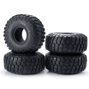 2.2" Rubber Tyre 150mm Wheel Tire for 1/10 RC Crawler Car Axial Wraith TRX4 D90 - Picture 1 of 9