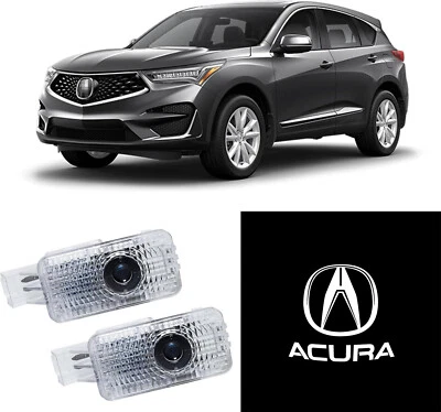 1Pair HD LED Door Puddle Welcome Ghost Shadow Lights For Acura TL 2009-14 OEM - Image 1 of 4
