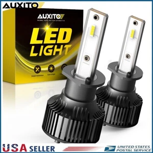 AUXITO H1 LED Headlight Bulbs Kit High Low Beam Bright Xenon White 6000K 24000LM - Picture 1 of 11