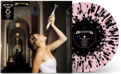 Helloween - Pink Bubbles Go Ape Lim. Pink Black Splatter Vinyl LP NEU OVP - Bild 1 von 2