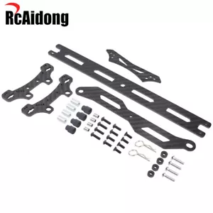 Carbon Upper Deck Damper Stay Battery Plate for Tamiya TT02 TT02D TT02R Upgrade - Picture 1 of 17