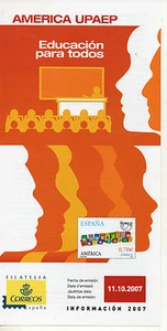 España America UPAEP Educación para Todos año 2007 (CV-587) - Imagen 1 de 1