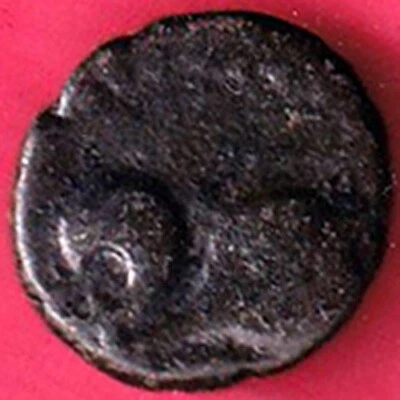 Moneda de cobre India francesa dou #DM123 Foto 1 de 2