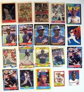 JOE CARTER Indians ~ Large Lot with Inserts & Oddballs - Picture 1 of 5