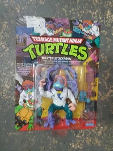 1988 Playmates Teenage Mutant Ninja Turtles Baxter Stockman Action Figure - Picture 1 of 7