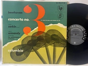 Beethoven Concerto No. 3 ~ Rudolf Serkin / Ormandy Philadelphia Orch ML 4738 LP - Bild 1 von 1