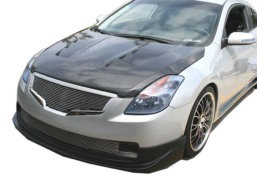 Carbon Fiber Hood Terminator For 07-09 2dr Nissan Altima Foto 1 de 1