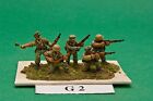 SGTS MESS G02 1/72 Diecast WWII German Infantry-Riflemen Firing+ (5 Figures)