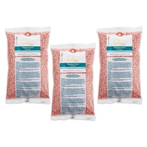 3pz Cera depilatoria Gocce/Pastiglie Liposolubile XANITALIA ROSE 1000gr - Foto 1 di 9