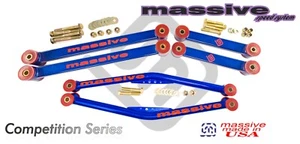 Massive Upper Lower Control Arms Kit Watts 98-11 Panther Chassis Crown vic Rear - Foto 1 di 1