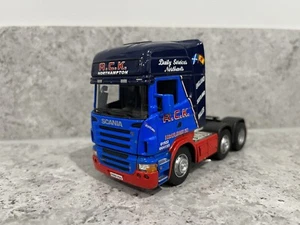 Corgi/Cararama - Scania Topline 6x2 Tractor Unit - A.C.K Haulage - 1:50 - Code 3 - Picture 1 of 5