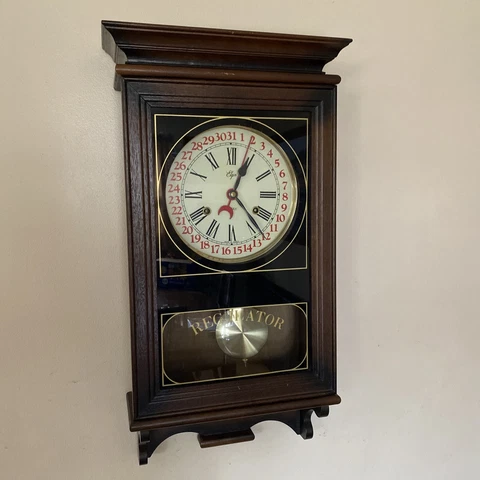 Elgin 31 Day Regulator Clock Cover
