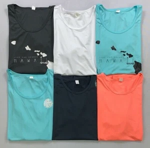 Para mujer Ripcurl Rip Rip Curl Trajes Mojados Camiseta Calce Mangas Cortas Camisa de Nadar UPF 50+ - Imagen 1 de 9
