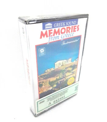 Memories from Greece Original Cassette Tape Symban Sound NEW Sealed NOS - Image 1 of 3
