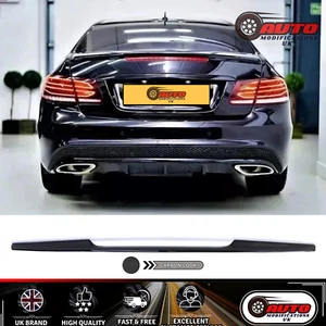 Mercedes E Class Coupe W207 C207 Rear Boot Spoiler Lip Wing Carbon Fibre 2009-17 - Picture 1 of 10