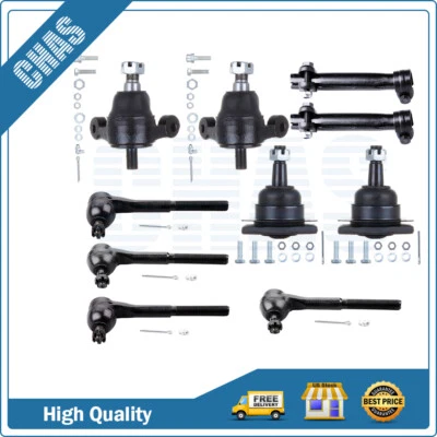 10X Front Tie Rod Ends Ball Joints For 1965-1968 Chevrolet Biscayne Impala Bel - Image 1 of 4