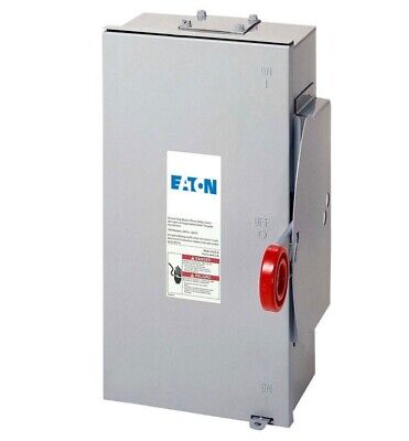 Eaton 100 Amp 24,000 Watt Outdoor Electrical Double Throw Safety Transfer Switch • 250$