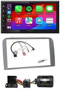 Kenwood Lenkrad USB DAB 2DIN Bluetooth Autoradio für Alfa Romeo 147 GT 04-10 sil - Bild 1 von 11