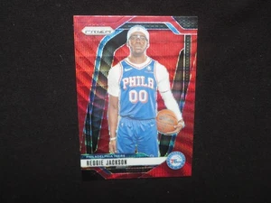 2024-25 Prizm NBA - Reggie Jackson - RED WAVE - 76ers - Bild 1 von 2