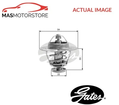 ENGINE COOLANT THERMOSTAT GATES TH22682G1 P NEW OE REPLACEMENT - Image 1 of 4