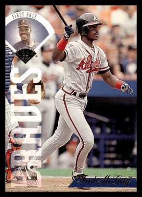 1995 Leaf #232 Fred McGriff - Image 1 of 2