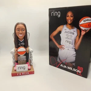 A'ja Wilson Las Vegas Aces Ring Spinning Ball 2023 WNBA Promo SGA 8/19/25 - Picture 1 of 13