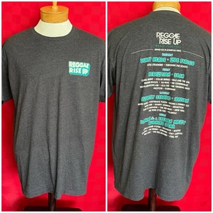 NEU 2024 Reggae Rise Up RRU Shirt Gr. XL blau Konzert Tour Rasta Stoopid Heads - Bild 1 von 12