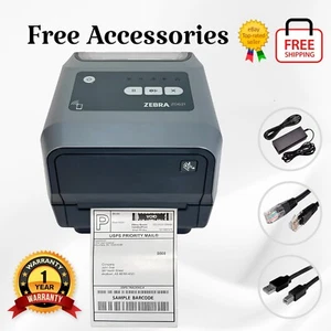 Zebra ZD621 Thermal Transfer Label Printer 300dpi USB LAN Bluetooth 1YR WARRANTY - Picture 1 of 17
